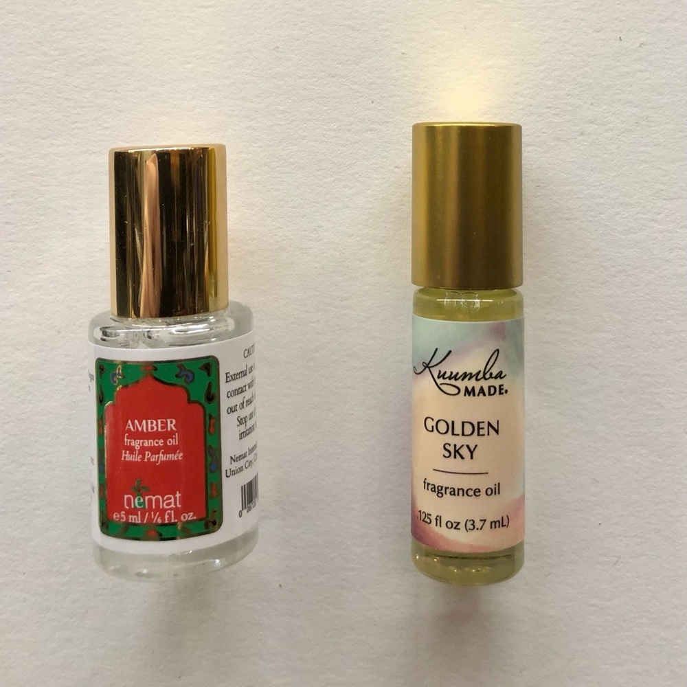 Kuumba Golden Sky Fragrance Oil  Nemat Amber Fragrance Oil